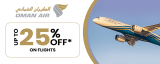 Oman Air Sale – Get Up to 25% OFF