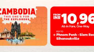 Flight Booking To Cambodia Via AirAsia